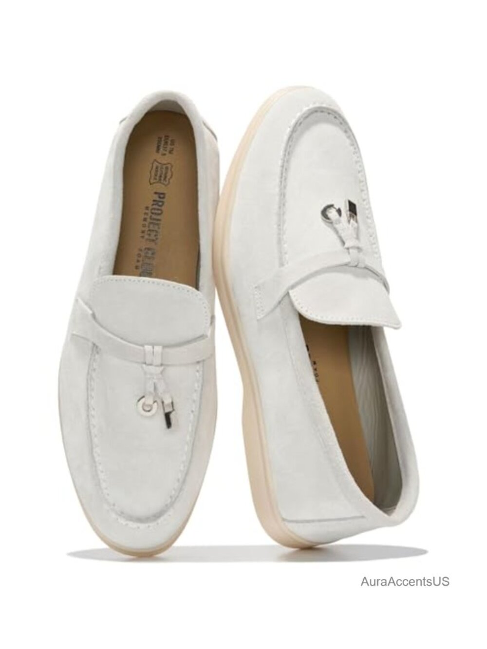 Genuine Leather Loafers for Women Slip-On Mocc Penny Loafers